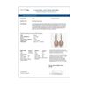 Image 4 : 11.6 ctw Morganite & Diamond Victorian Earrings 14K Rose Gold - REF-393K3Y