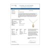 Image 4 : 3.05 ctw Fancy Yellow Diamond Necklace 18K Yellow Gold - REF-366W4H