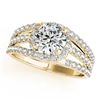 1.25 ctw Certified VS/SI Diamond Ring 18k Yellow Gold - REF-169A2N