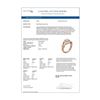 Image 4 : 2.18 ctw Diamond Ring 18K Rose Gold - REF-504G2W