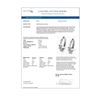 Image 4 : 3 ctw Diamond Designer Earrings 18K White Gold - REF-278K9Y