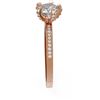Image 2 : 1.35 ctw Diamond Ring 18K Rose Gold - REF-424R4K