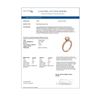 Image 4 : 1.35 ctw Diamond Ring 18K Rose Gold - REF-424R4K