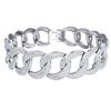 Image 3 : 10 ctw Certified VS/SI Diamond Bracelet 18K White Gold - REF-810W2H