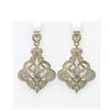 Image 1 : 5.13 ctw Diamond Earrings 18K Yellow Gold - REF-486R8K
