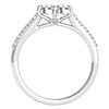 Image 3 : 1.5 ctw VS/SI Diamond 2 Stone 2 Stone Ring 18k White Gold - REF-161M8G