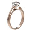 Image 3 : 1.29 ctw Certified Quality Diamond Engagment Ring 10k Rose Gold - REF-177A8N