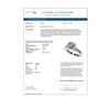 Image 4 : 2.55 ctw Certified Quality Diamond Engagment Ring 10k White Gold - REF-616K8Y