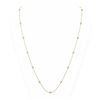 Image 1 : 4.75 ctw Diamond Station 32 Inch Necklace 18K Yellow Gold - REF-685H5R