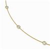 Image 3 : 4.75 ctw Diamond Station 32 Inch Necklace 18K Yellow Gold - REF-685H5R