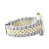 Image 3 : Rolex Men's Two Tone 14K Gold/SS, QuickSet, Diam Dial & Diam/Emerald Bezel - REF-557K7T