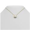 Image 1 : 2 ctw Diamond Necklace 18K Yellow Gold - REF-828X4A