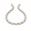 Image 3 : 7.73 ctw Diamond & Pearl Necklace 18K Rose Gold - REF-889N8F