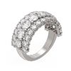 Image 1 : 5.46 ctw Diamond Ring 18K White Gold - REF-440F6M