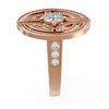 Image 2 : 2.15 ctw Diamond Ring 18K Rose Gold - REF-338W2H