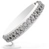 Image 2 : 13 ctw Diamond Designer Bracelet 18K White Gold - REF-874X8A