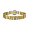 Image 3 : 25.15 ctw Citrine & Diamond Bracelet 14K Yellow Gold - REF-281X8A
