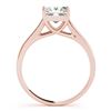 Image 3 : 0.75 ctw VS/SI Princess Diamond 2pc Wedding Set 14k Rose Gold - REF-153X4A
