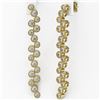Image 3 : 3.72 ctw Diamond Designer Earrings 18K Yellow Gold - REF-360K2Y