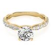 Image 1 : 0.93 ctw Certified VS/SI Diamond Ring 18k Yellow Gold - REF-87G8W