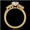 Image 1 : 2.1 ctw VS/SI Diamond Solitaire Ring 18k Yellow Gold - REF-465X2A