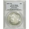 Image 3 : 1878 7TF S$1 Reverse of 1879 MS66 PCGS. Jackson Hole.