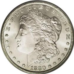 1880-CC S$1 MS67 PCGS. Ex: Jack Lee. Numerous varietie