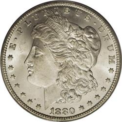 1880/79-CC S$1 Reverse of 1878 MS66 PCGS. VAM-4. A Top