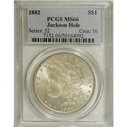 1882 S$1 MS66 PCGS. Sharply struck with creamy luster