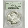 Image 3 : 1883-CC S$1 MS67 Prooflike PCGS. Ex: PCGS Tour. This i