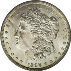 1888-O $1 Scarface MS63 PCGS. VAM 1B. A Top 100 Variet