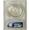 Image 2 : 1889 S$1 MS66 PCGS. Light gold toning enriches this lu