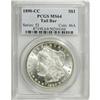 Image 3 : 1890-CC S$1 Tail Bar MS64 PCGS. Ex: Jackson Hole. VAM-