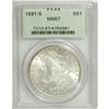 Image 3 : 1891-S S$1 MS67 PCGS. Although a common issue in lower