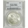 Image 3 : 1892 S$1 MS65 PCGS. The 1892 Morgan dollar is an incon