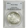 Image 3 : 1892-S S$1 MS66 PCGS. Jackson Hole. This is a sensatio