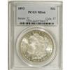 Image 3 : 1893 S$1 MS66 PCGS. Only the slightest pale gold tonin