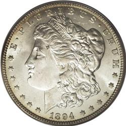 1894-O S$1 MS65 PCGS. This piece is a gorgeous Gem wit