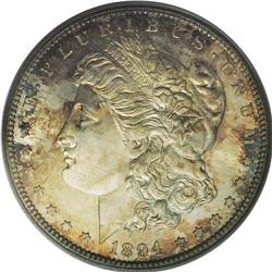 1894-S S$1 MS66 PCGS. VAM-1A. The obverse has a few di
