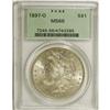 Image 3 : 1897-O S$1 MS66 PCGS. This piece is housed in an older