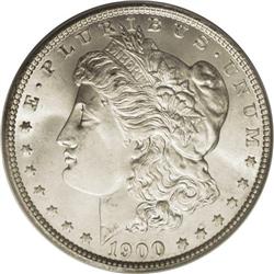 1900 S$1 MS67 PCGS. Ex: Cajun. The surfaces of this Su