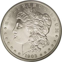 1903-O S$1 MS67 PCGS. The glistening, untoned surfaces