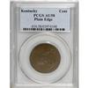 Image 1 : (1792-94) TOKEN Kentucky Token, Plain Edge AU58 PCGS.