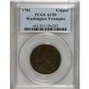 Image 1 : 1783 TOKEN Georgivs Triumpho Token AU50 PCGS. Baker-7.