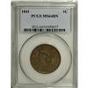 Image 1 : 1841 1C MS64 Brown PCGS. N-7, R.2. An attractive piece