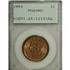 Image 3 : 1850 1C MS65 Red PCGS. N-19, R.2. Grellman die state b