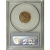 Image 4 : 1858 1C Large Letters MS65 PCGS. High Leaves Reverse.
