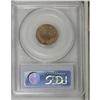 Image 2 : 1858 1C Small Letters MS64 PCGS. Low Leaves Reverse. C
