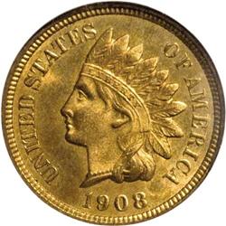 1908-S 1C MS66 Red NGC. This is an example of the imme