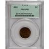 Image 1 : 1896 1C PR65 Red and Brown PCGS. The obverse is ruby-o
